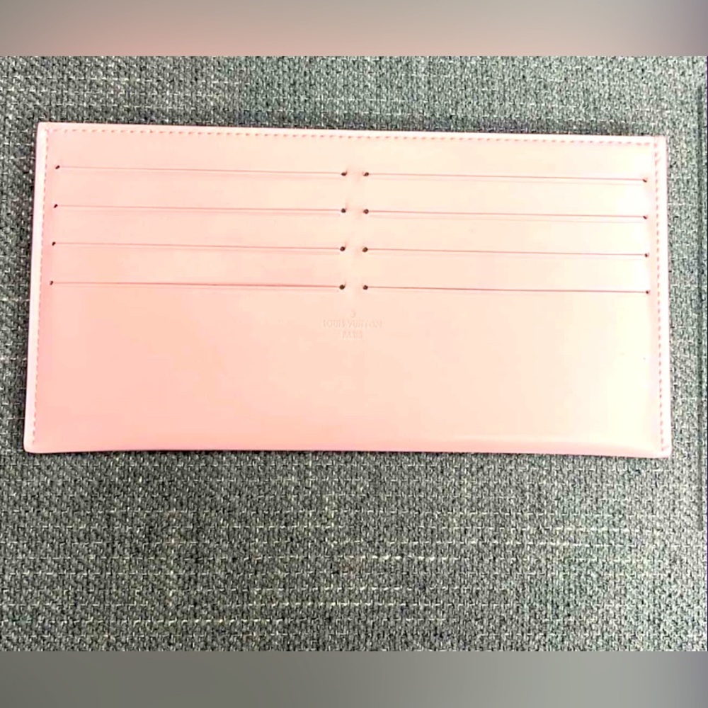 Elegant Louis Vuitton  Pink Card Holder